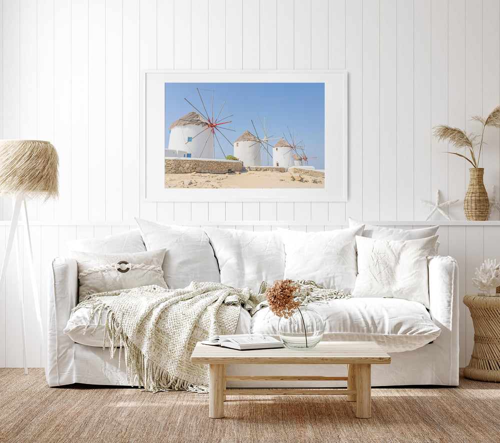 Windmills of Mykonos | Fine Art Photography Print