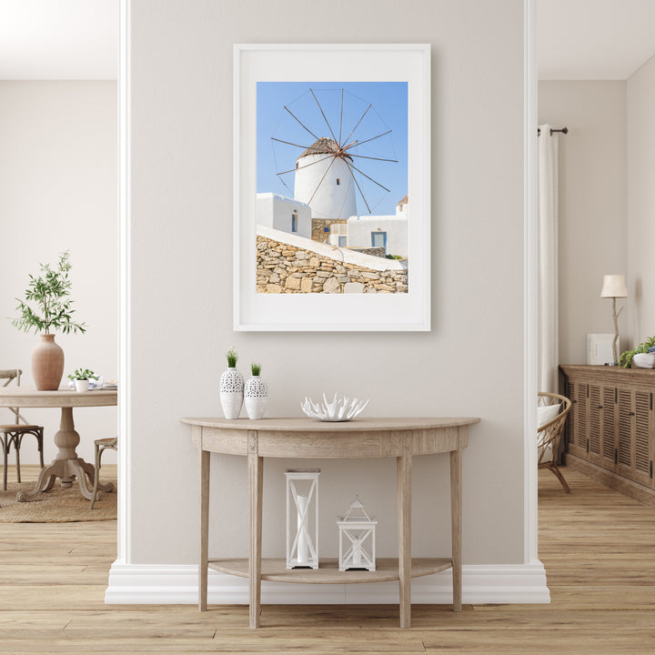 Windmill in Mykonos | Fine Art Photography Print