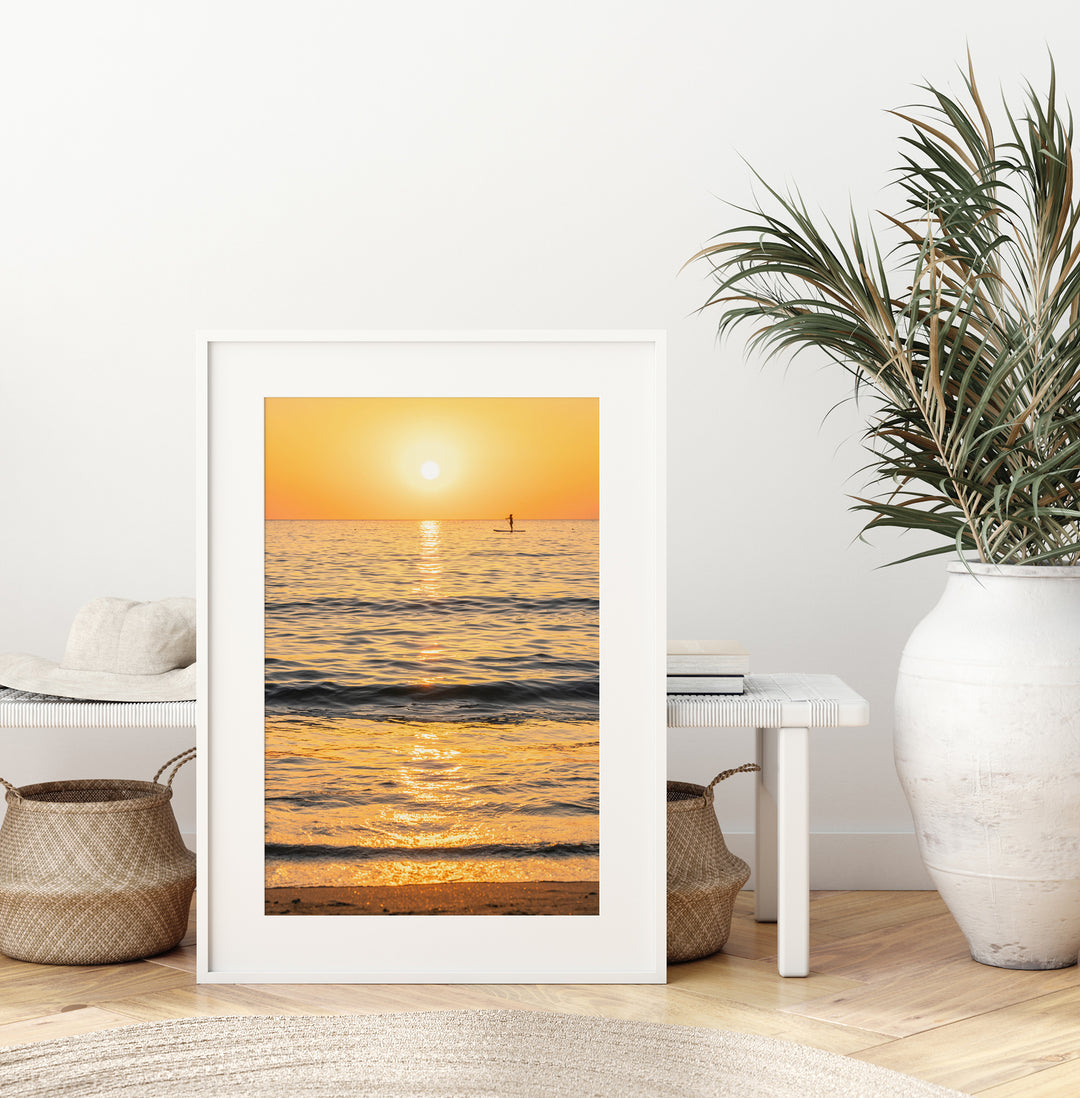Sonnenuntergang auf Syros | Fine Art Poster Print
