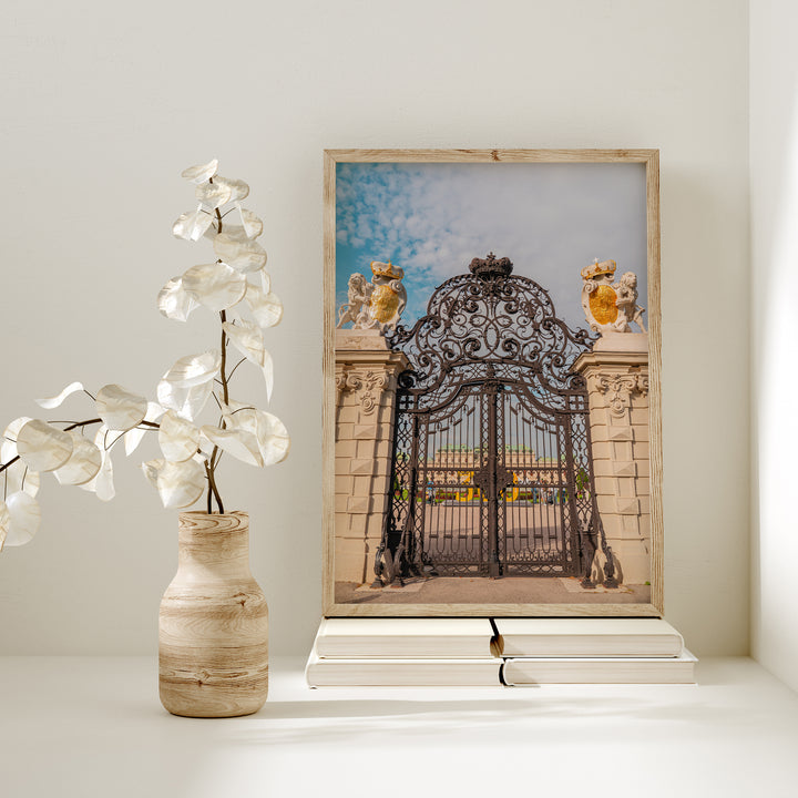 Tor des Schlosses Belvedere | Fine Art Poster Print