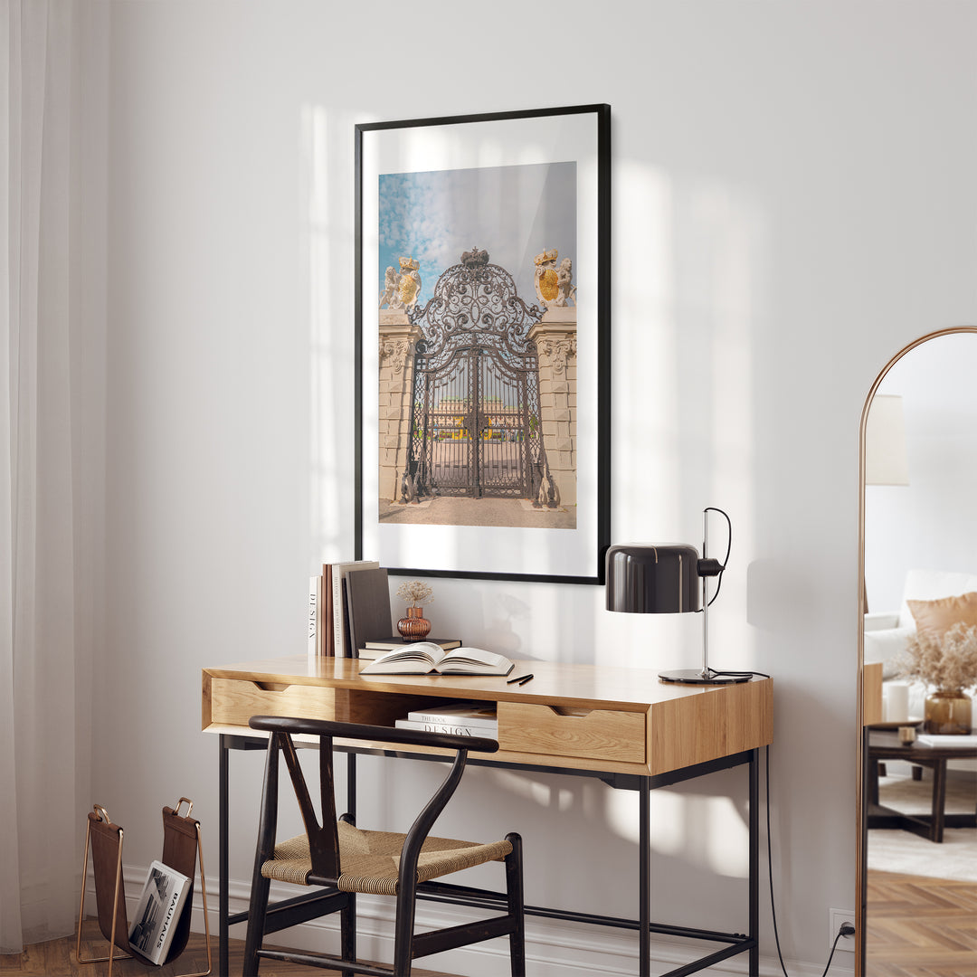 Tor des Schlosses Belvedere | Fine Art Poster Print
