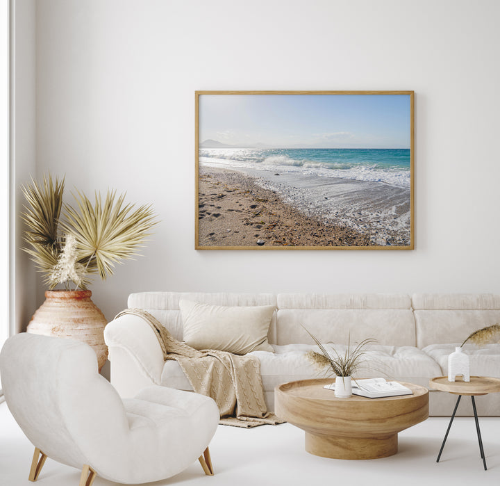 Strand von Loutraki | Fine Art Poster Print