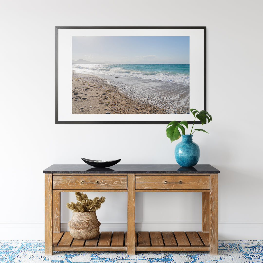 Strand von Loutraki | Fine Art Poster Print