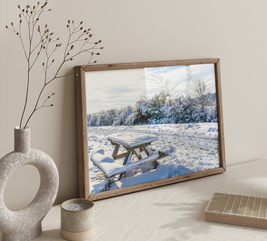 Winter Bench | Fine Art Photography Print
