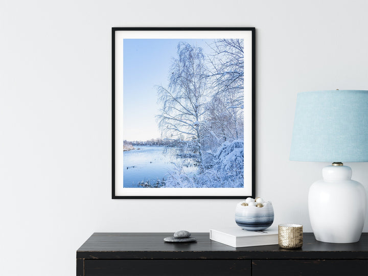 Frostige Landschaft | Fine Art Poster Print