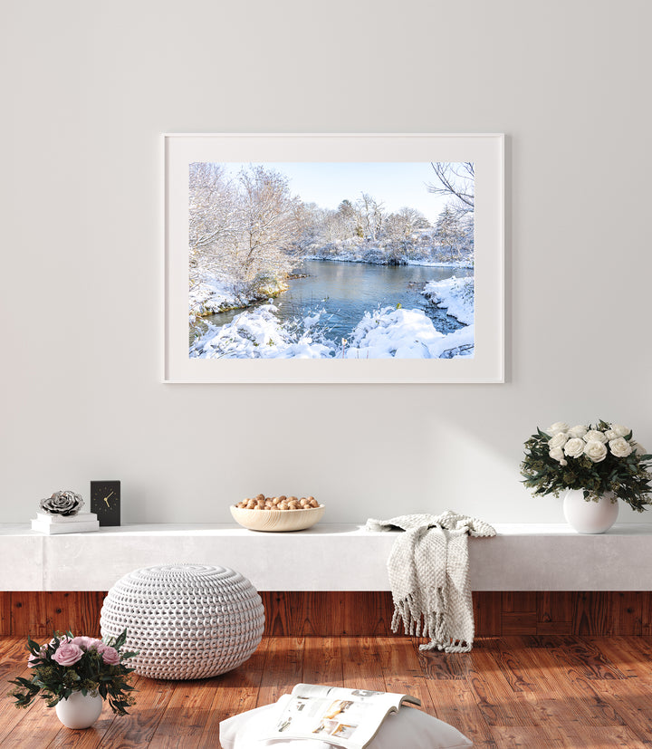 Winterlicher Ausblick | Fine Art Poster Print