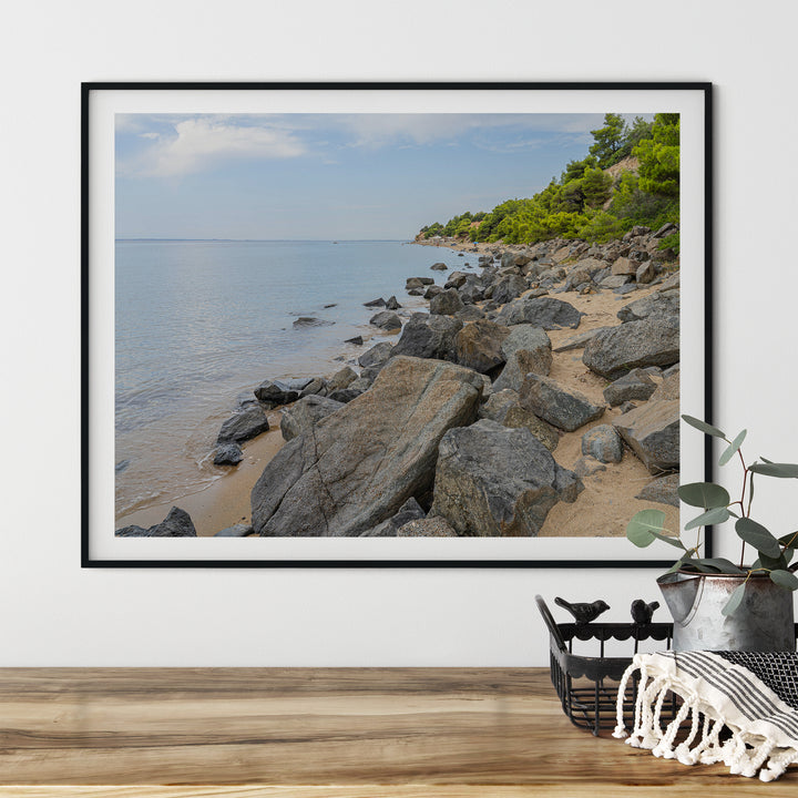 Psakoudia Shoreline | Fine Art Photography Print