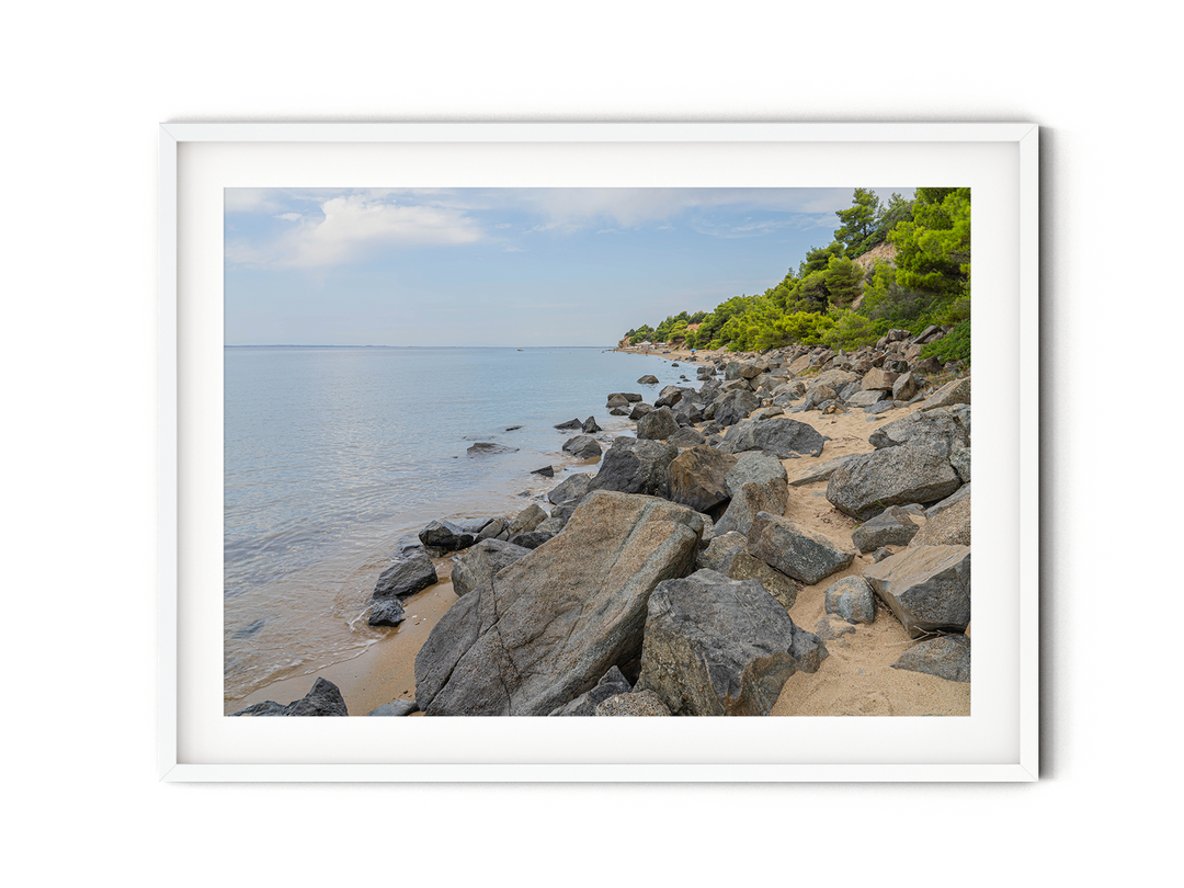 Psakoudia Shoreline | Fine Art Photography Print