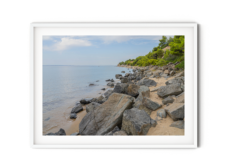 Psakoudia Shoreline | Fine Art Photography Print