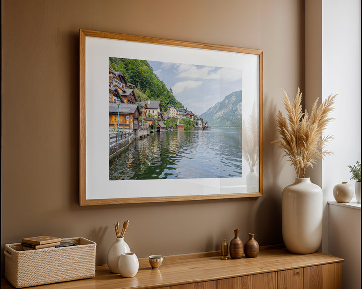 Lakeside Houses of Hallstatt | Fine Art Photography Print