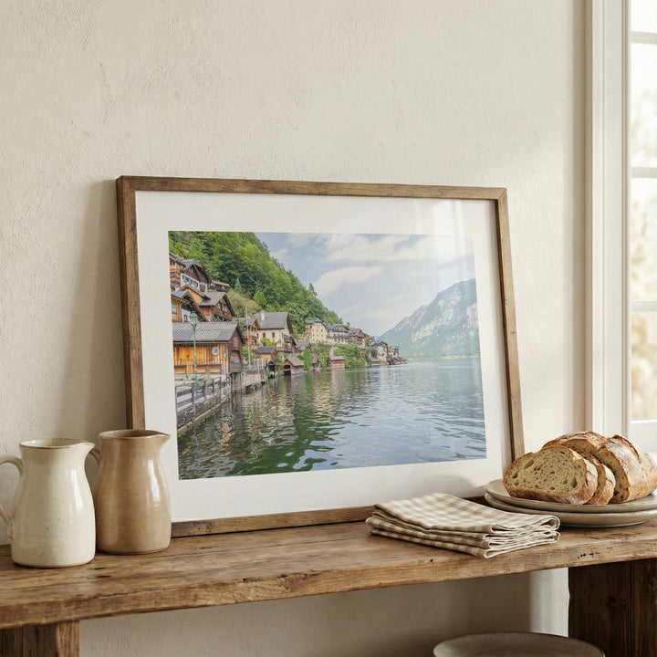 Lakeside Houses of Hallstatt | Fine Art Photography Print