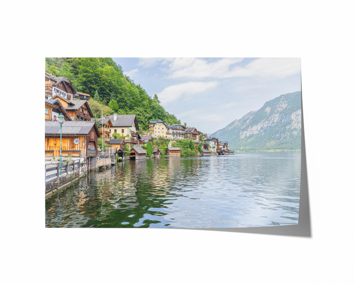Lakeside Houses of Hallstatt | Fine Art Photography Print