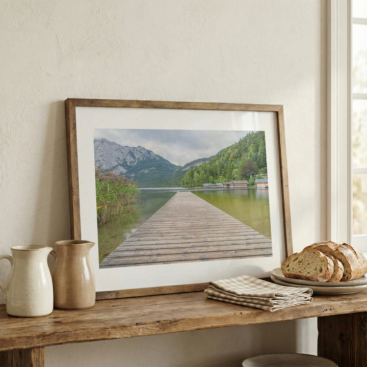 Pier at Lake Altaussee | Fine Art Photography Print