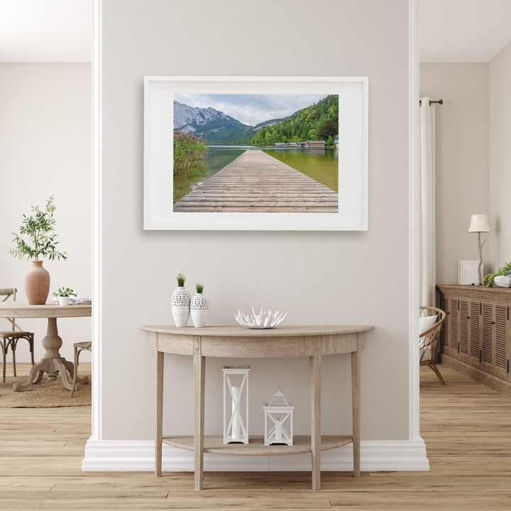 Pier at Lake Altaussee | Fine Art Photography Print