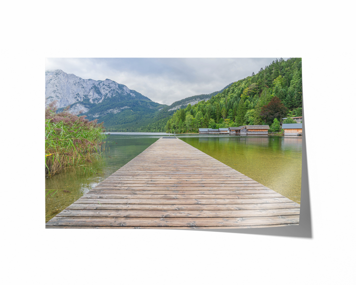Pier at Lake Altaussee | Fine Art Photography Print