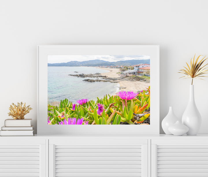 Flowers Above Sarti Halkidiki | Fine Art Photography Print