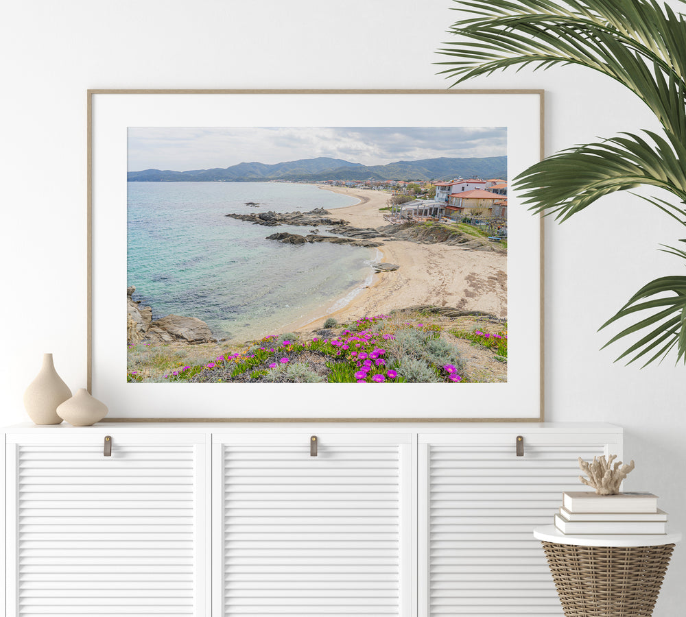 Wildflowers Above Sarti Halkidiki | Fine Art Photography Print