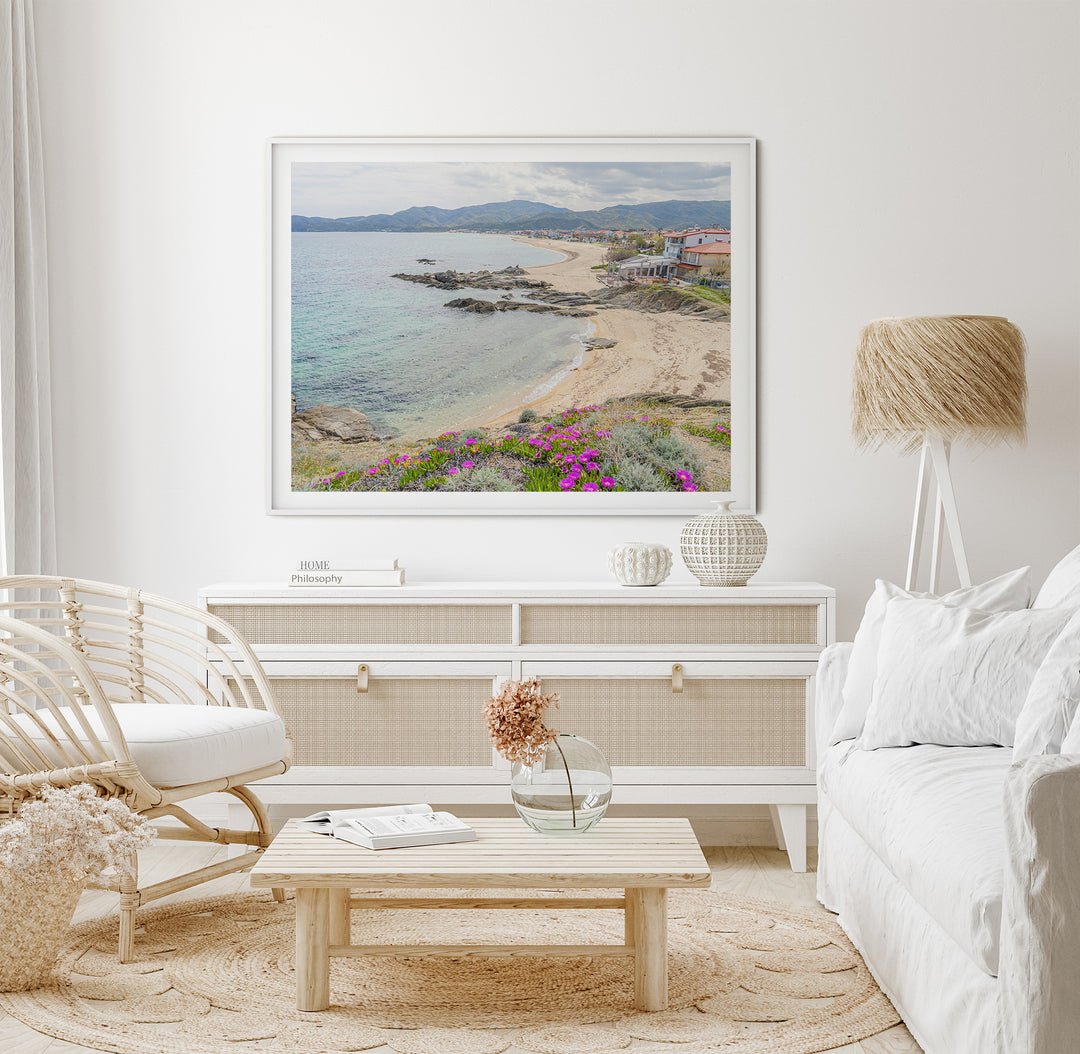 Wildflowers Above Sarti Halkidiki | Fine Art Photography Print
