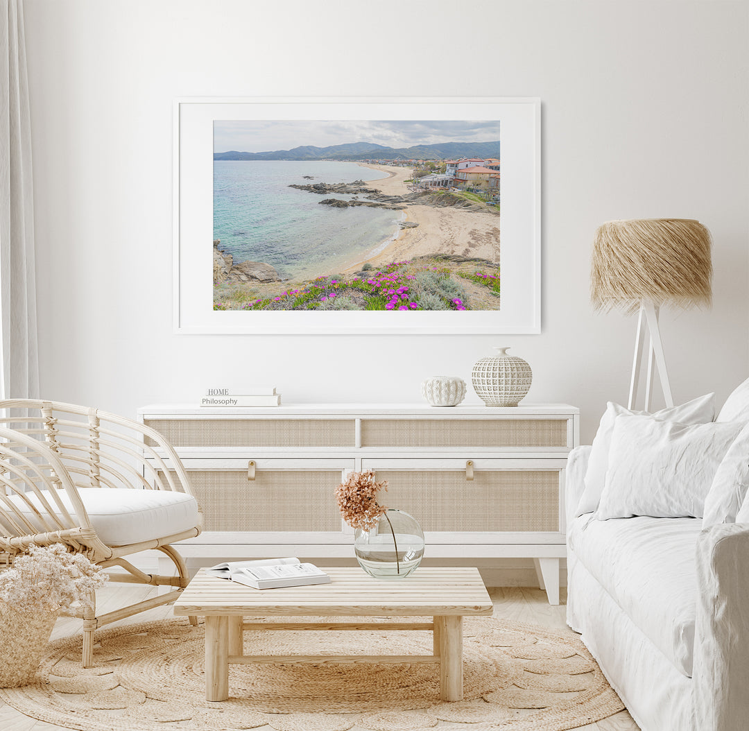 Wildflowers Above Sarti Halkidiki | Fine Art Photography Print