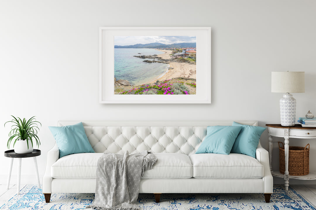 Wildflowers Above Sarti Halkidiki | Fine Art Photography Print