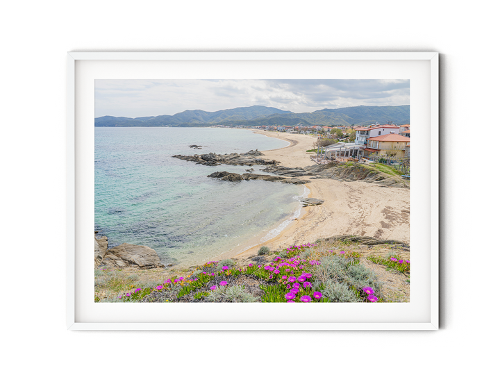 Wildflowers Above Sarti Halkidiki | Fine Art Photography Print