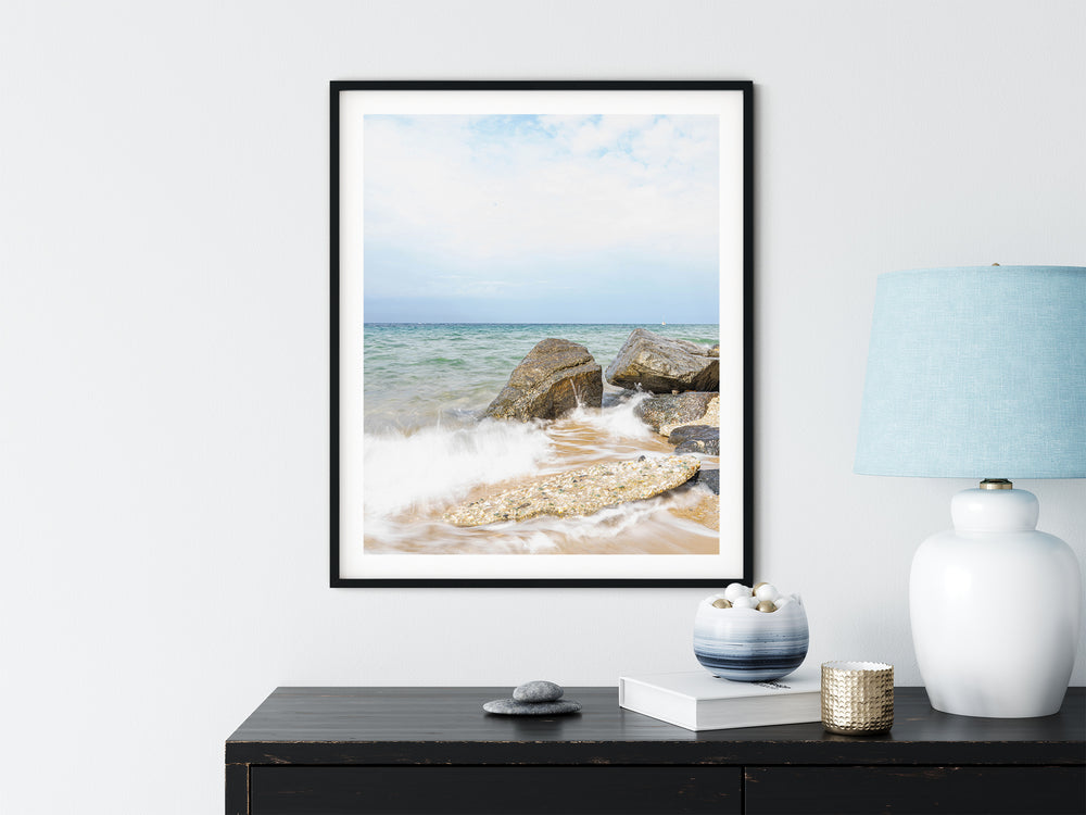 Tides of Psakoudia Halkidiki | Fine Art Photography Print