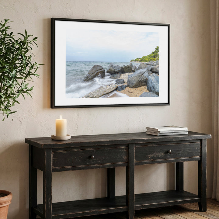 Between the Sea and Pines of Psakoudia Halkidiki | Fine Art Photography Print