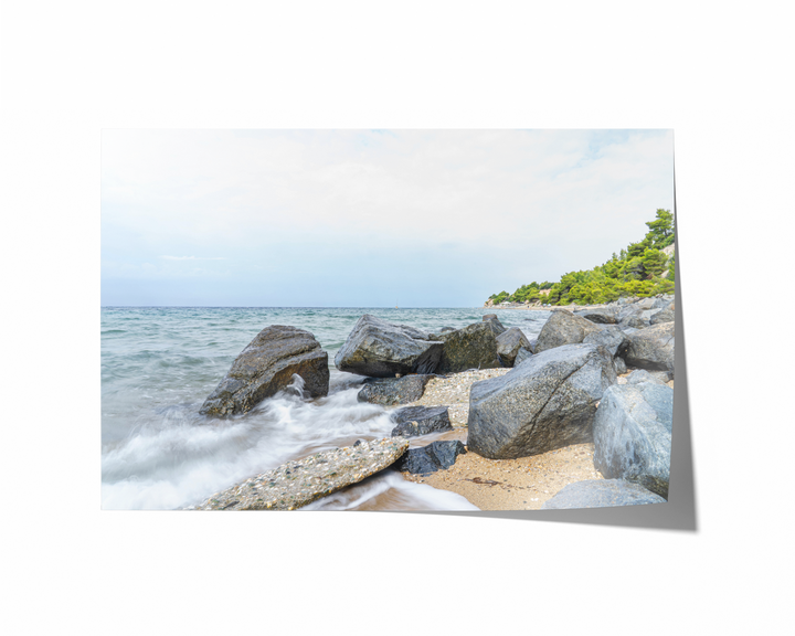 Between the Sea and Pines of Psakoudia Halkidiki | Fine Art Photography Print