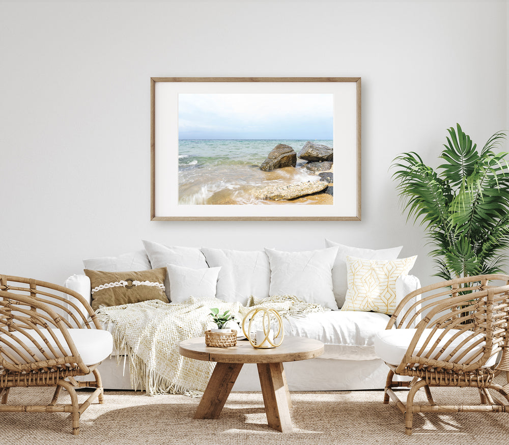 Quiet Tides of Psakoudia Halkidiki | Fine Art Photography Print