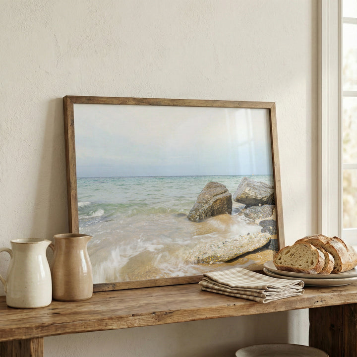 Quiet Tides of Psakoudia Halkidiki | Fine Art Photography Print