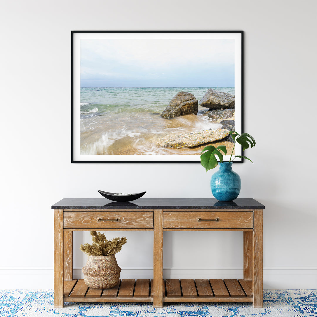 Quiet Tides of Psakoudia Halkidiki | Fine Art Photography Print