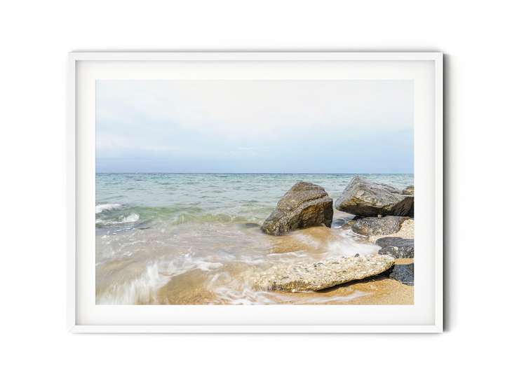 Quiet Tides of Psakoudia Halkidiki | Fine Art Photography Print