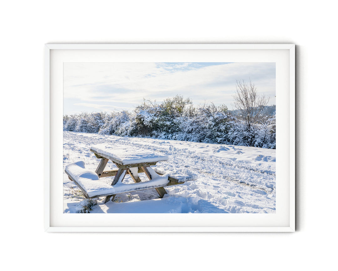 Winter Bench | Fine Art Photography Print