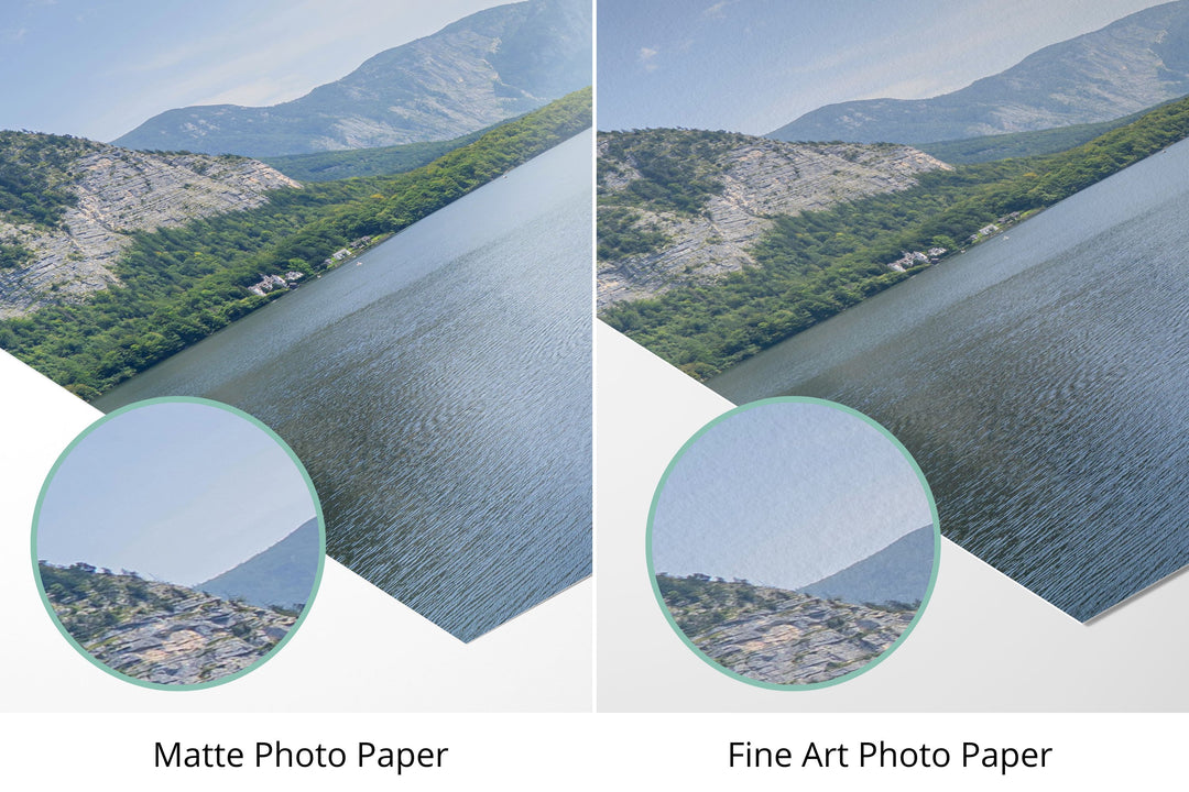 Photo paper types