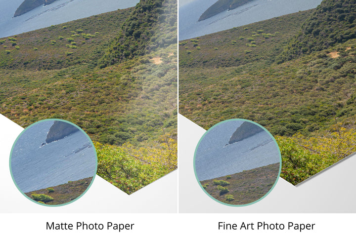 Photo paper types