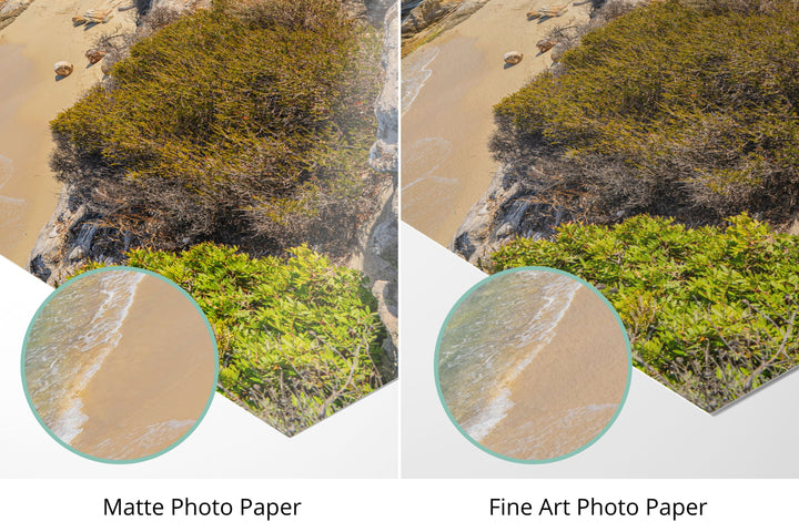 Photo paper types