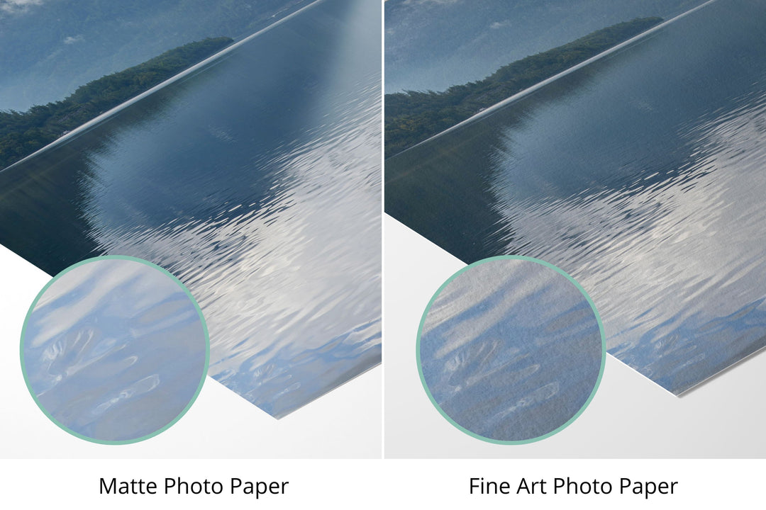 Photo paper types