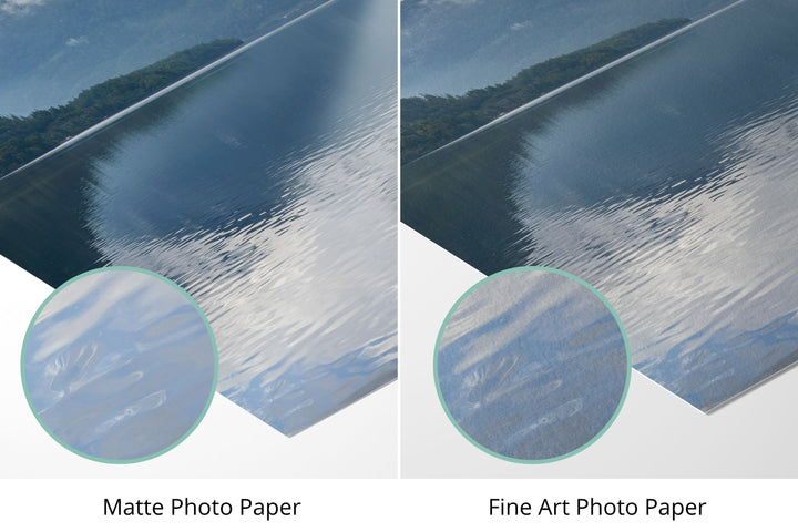 Photo paper types