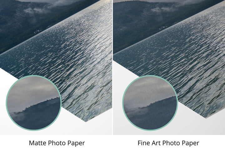 Photo paper types