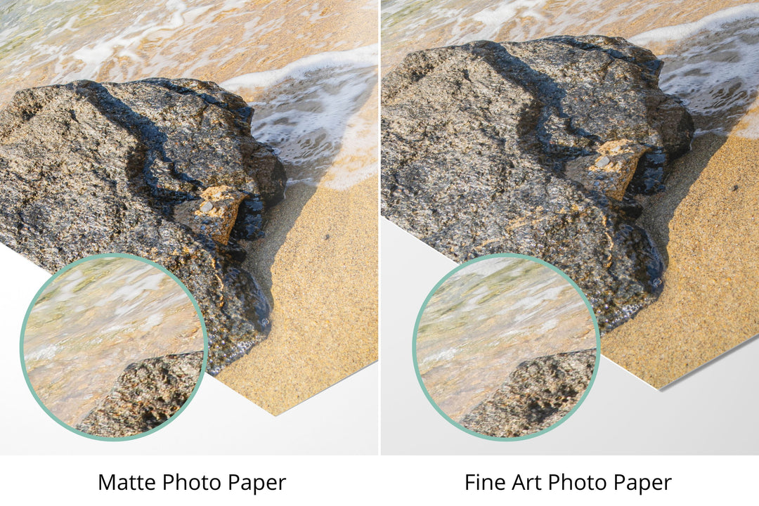 Photo paper types