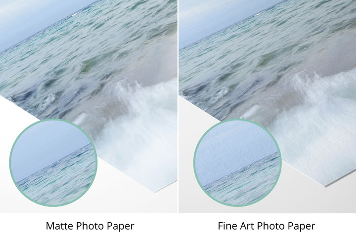 Photo paper types