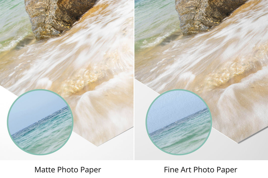 Photo paper types