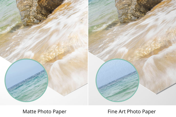 Photo paper types