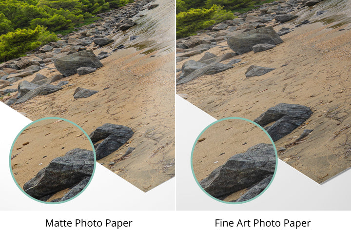 Photo paper types