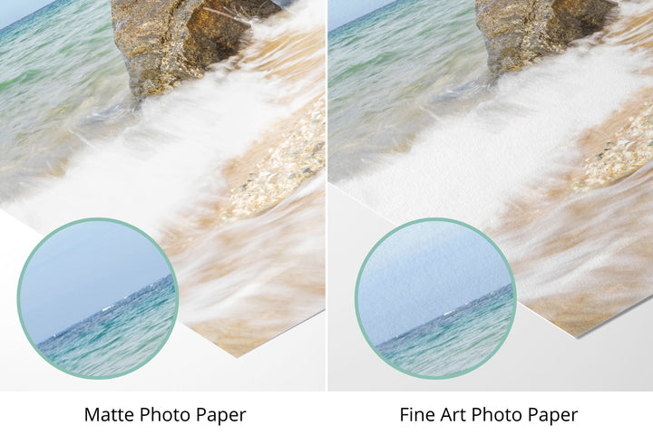Photo paper types