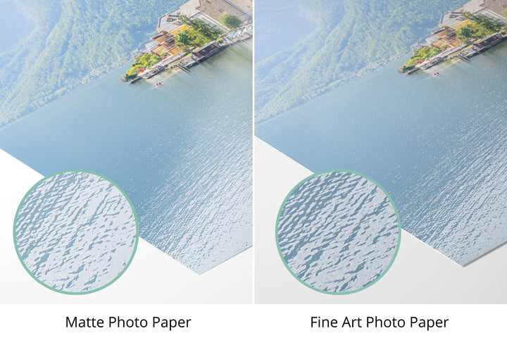 Photo paper types