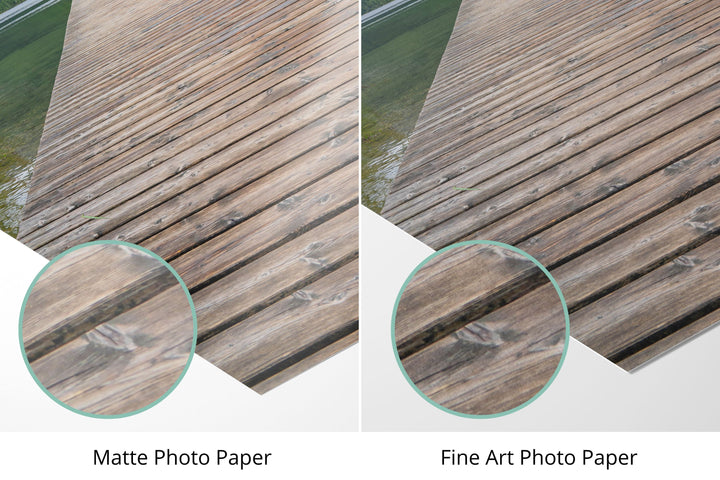 Photo paper types