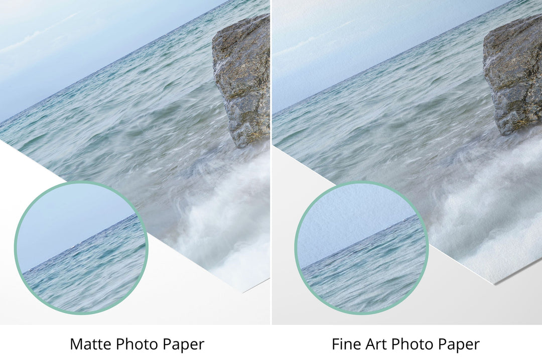Photo paper types