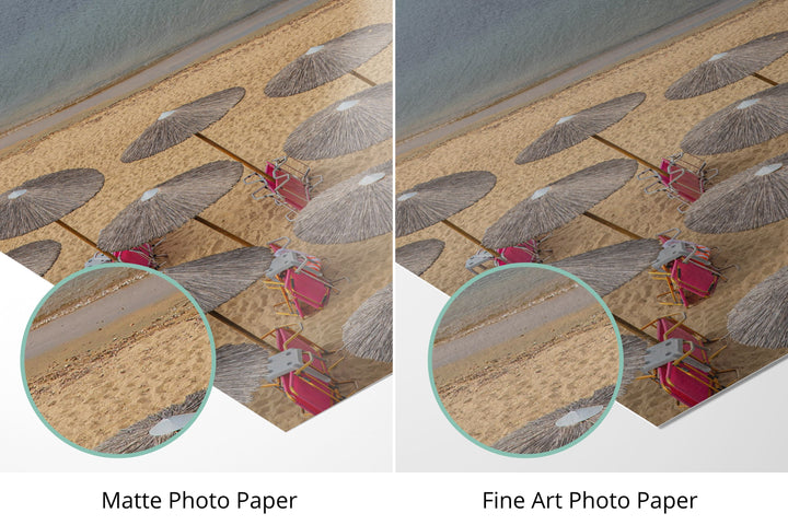 Photo paper types