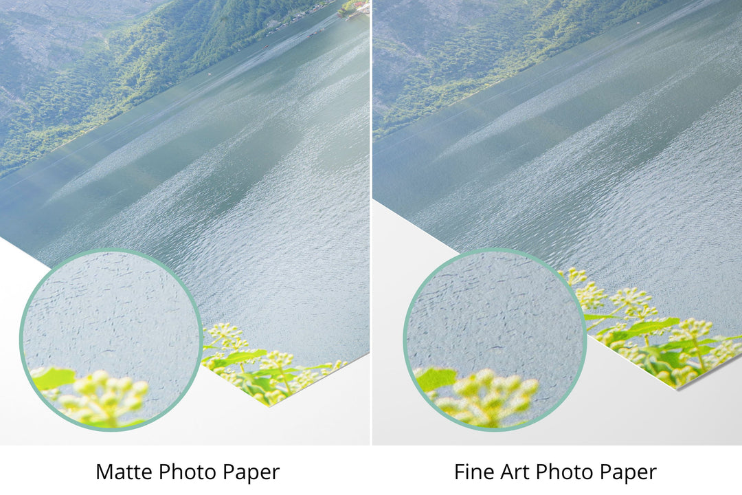 Photo paper types